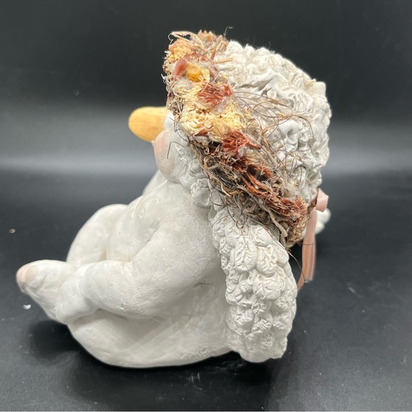 Dreamsicles Cherub with Duck Figurine Signed "Kristin" large - Picture 4 of 13